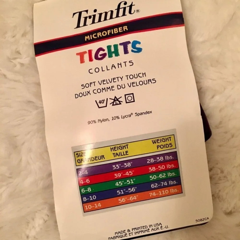 Vintage -  90s Eggplant Colour Tights - Picture 3 of 4